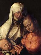 Albrecht Durer The Virgin and child with St.Anne oil painting